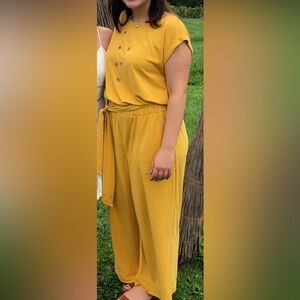 Lou & Grey Mustard Jumpsuit💛